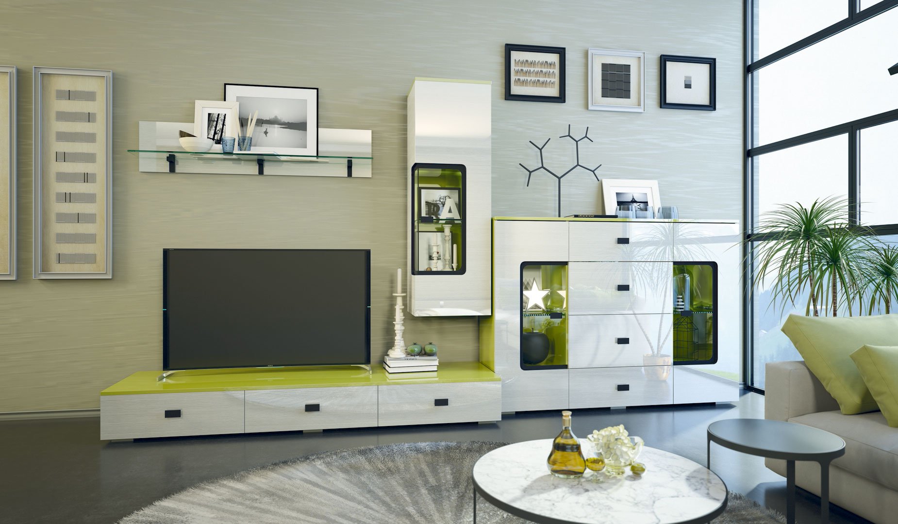 Мебель для Гостиная Молли83 - Rioka MEBEL